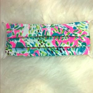Lilly Pullitzer fabric mask